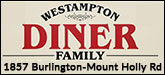 Westampton Family Diner Sponsorship Banner